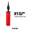 Balloon Manual Hand Pump For Latex Foil, Helium Air Animal Rubber Balloon/Air Pump/Balloons Pumper (Multicolour) - Image 2