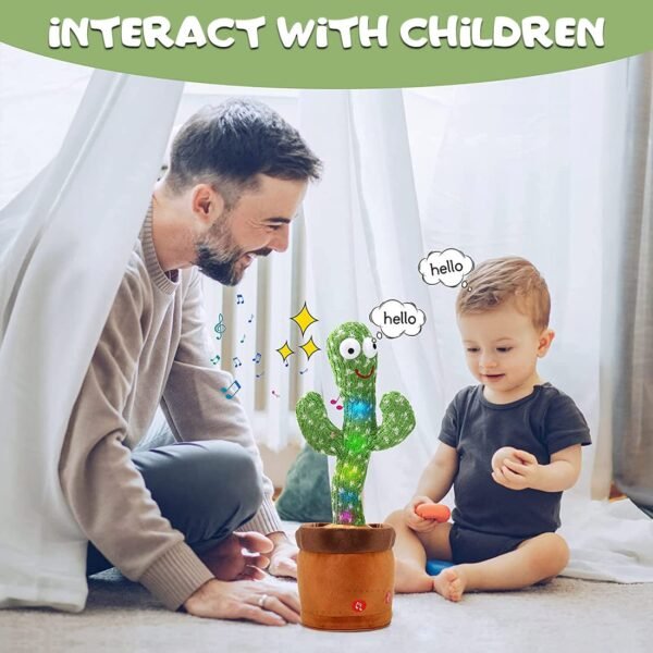 Dancing Cactus for Kids Talking Cactus Toys - Image 4