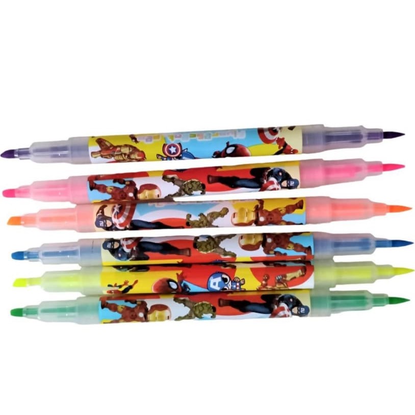 Super-Hero-Theme-Double-Sided-Marker-Pen-2