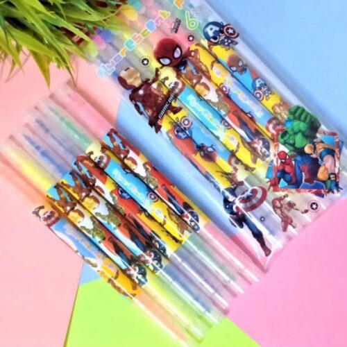 Super Hero Theme Double Sided Marker Pen