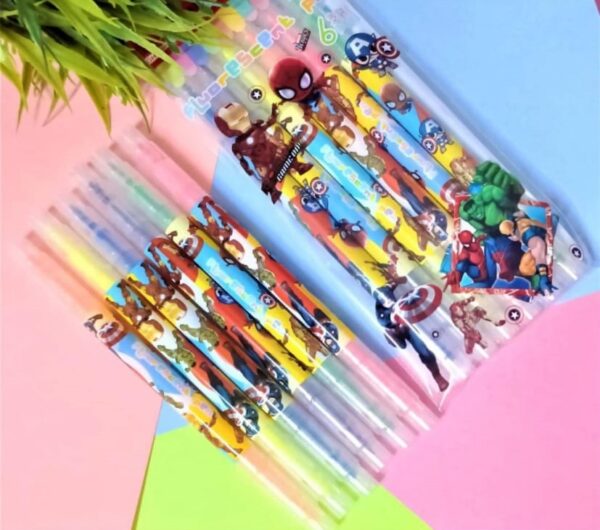 Super Hero Theme Double Sided Marker Pen