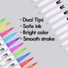 Dual Tip Brush Marker Available in India